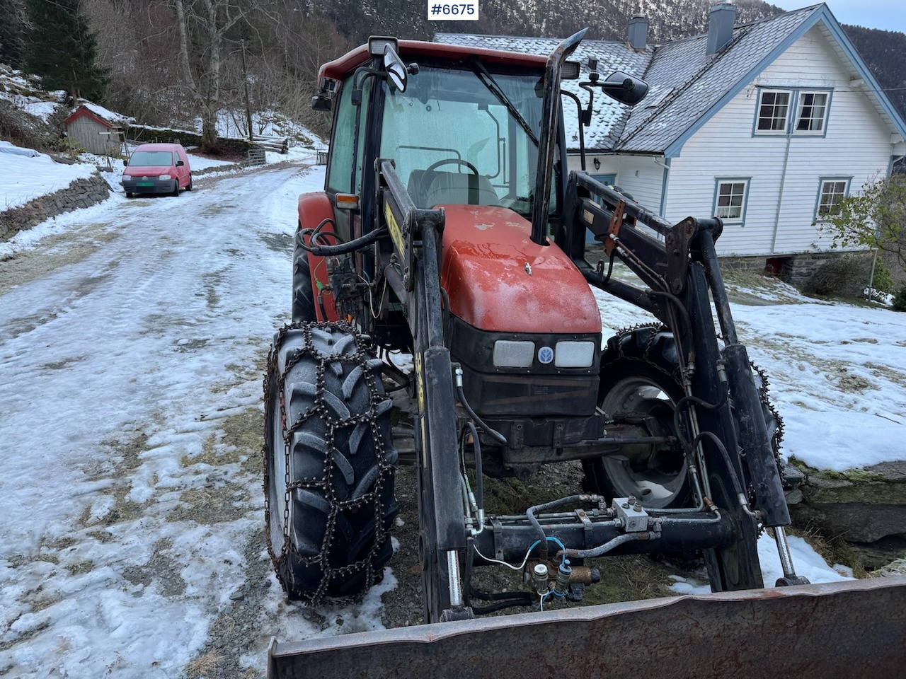 1997 New Holland L 85 w/ front loader. - Traktori: kuva 1997 New Holland L 85 w/ front loader. - Traktori 1997 New Holland L 85 w/ front loader. - Traktori: kuva 1997 New Holland L 85 w/ front loader. - Traktori