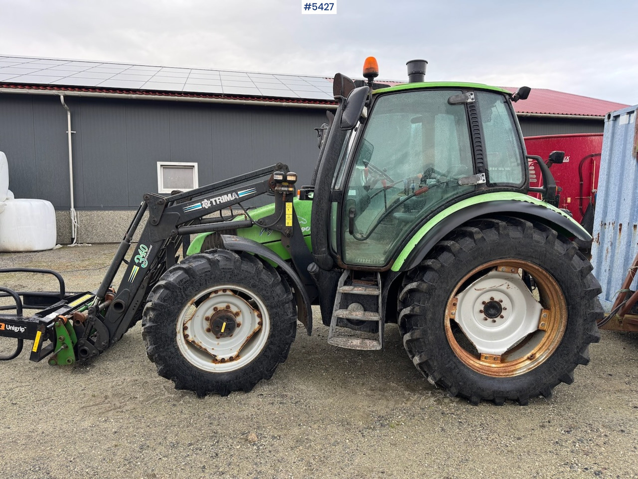 2001 Deutz Fahr Agrotron 90 w/front loader. - Traktori: kuva 2001 Deutz Fahr Agrotron 90 w/front loader. - Traktori 2001 Deutz Fahr Agrotron 90 w/front loader. - Traktori: kuva 2001 Deutz Fahr Agrotron 90 w/front loader. - Traktori