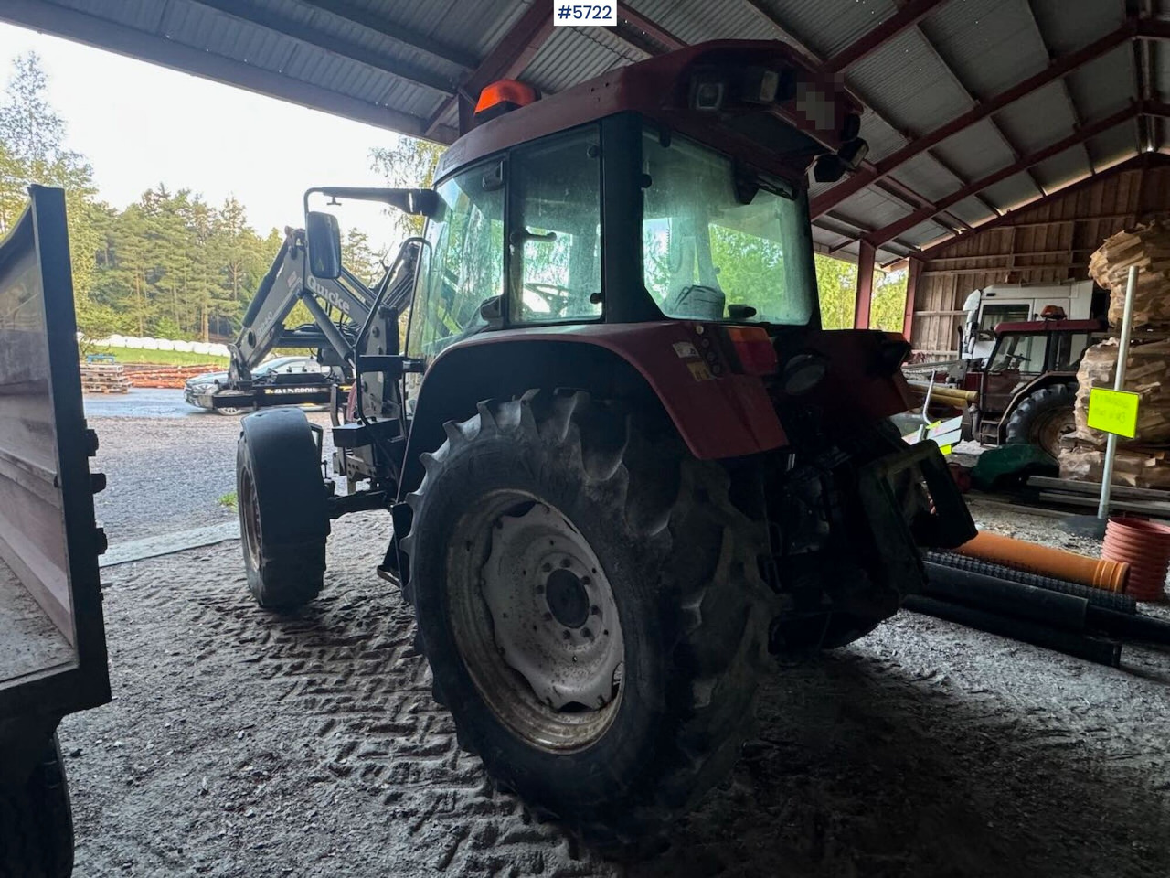2002 Case CS94A 4x4 w/ Quicke front loader. 3550 hours. - Traktori: kuva 2002 Case CS94A 4x4 w/ Quicke front loader. 3550 hours. - Traktori 2002 Case CS94A 4x4 w/ Quicke front loader. 3550 hours. - Traktori: kuva 2002 Case CS94A 4x4 w/ Quicke front loader. 3550 hours. - Traktori