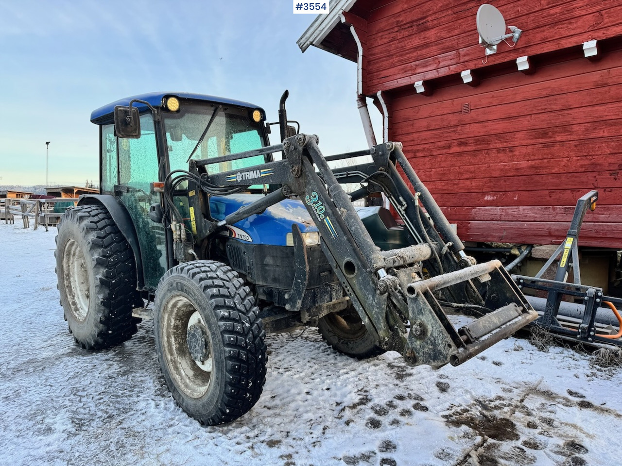 2003 New Holland TN75D 4x4 w/ Front Loader. 4000 hours! - Traktori: kuva 2003 New Holland TN75D 4x4 w/ Front Loader. 4000 hours! - Traktori 2003 New Holland TN75D 4x4 w/ Front Loader. 4000 hours! - Traktori: kuva 2003 New Holland TN75D 4x4 w/ Front Loader. 4000 hours! - Traktori