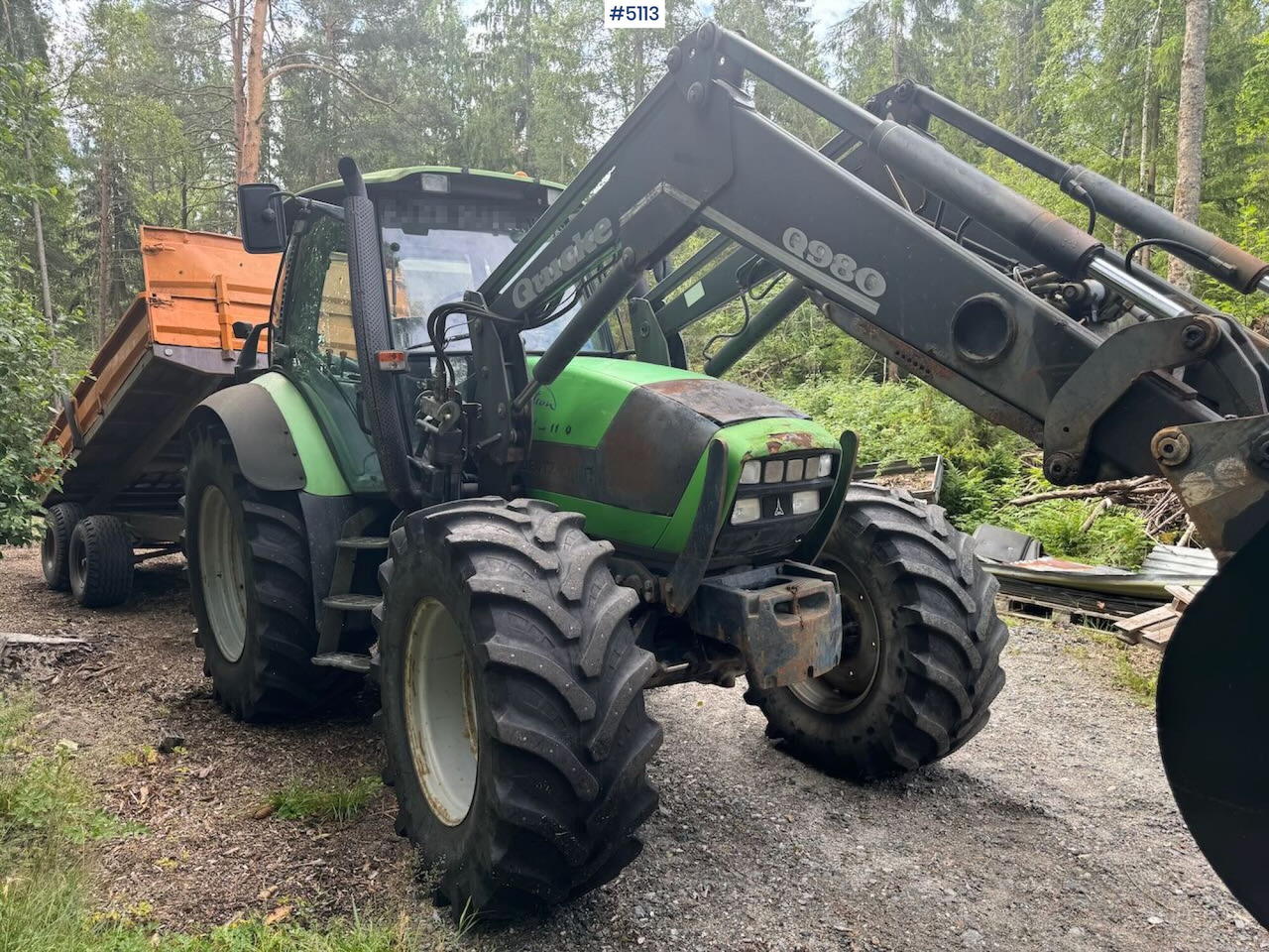 2004 Deutz-Fahr Agrotron TTV 1130 w/ front loader - Traktori: kuva 2004 Deutz-Fahr Agrotron TTV 1130 w/ front loader - Traktori 2004 Deutz-Fahr Agrotron TTV 1130 w/ front loader - Traktori: kuva 2004 Deutz-Fahr Agrotron TTV 1130 w/ front loader - Traktori