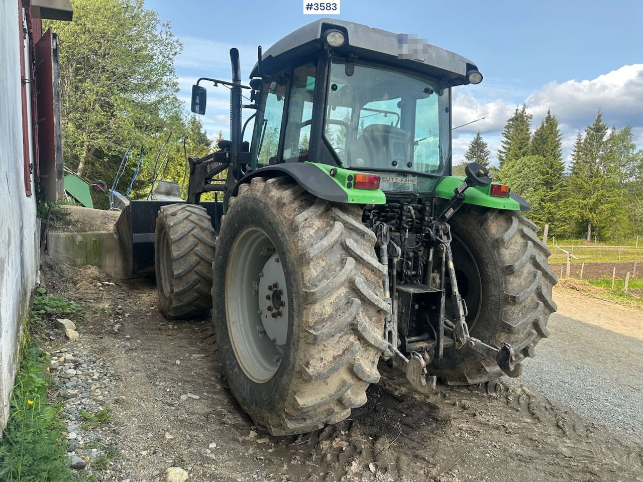 2008 Deutz-Fahr Agrofarm 100 traktor w/ Trima Front loader. See hours! - Traktori: kuva 2008 Deutz-Fahr Agrofarm 100 traktor w/ Trima Front loader. See hours! - Traktori 2008 Deutz-Fahr Agrofarm 100 traktor w/ Trima Front loader. See hours! - Traktori: kuva 2008 Deutz-Fahr Agrofarm 100 traktor w/ Trima Front loader. See hours! - Traktori