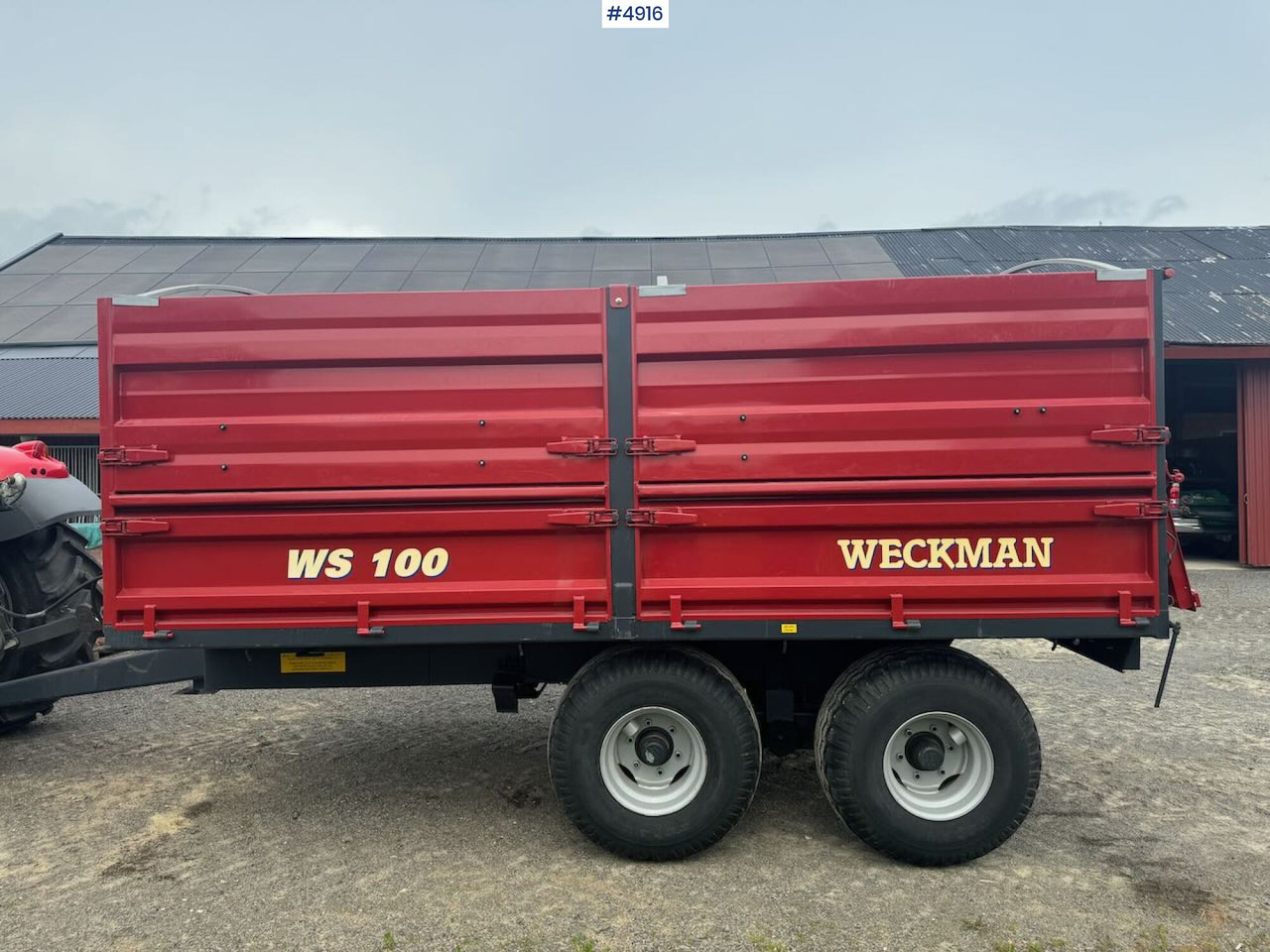 2008 Weckman WS100 - Maatalous perävaunu: kuva 2008 Weckman WS100 - Maatalous perävaunu 2008 Weckman WS100 - Maatalous perävaunu: kuva 2008 Weckman WS100 - Maatalous perävaunu