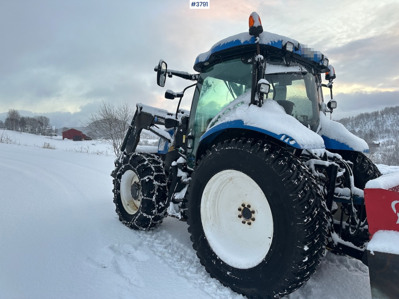2010 New Holland T6040 4x4 plow rigged tractor w/ Trima +3.0p front loader, brand new chains, snow bucket and Westbjørn snow blower. WATCH VIDEO. - Traktori: kuva 2010 New Holland T6040 4x4 plow rigged tractor w/ Trima +3.0p front loader, brand new chains, snow bucket and Westbjørn snow blower. WATCH VIDEO. - Traktori 2010 New Holland T6040 4x4 plow rigged tractor w/ Trima +3.0p front loader, brand new chains, snow bucket and Westbjørn snow blower. WATCH VIDEO. - Traktori: kuva 2010 New Holland T6040 4x4 plow rigged tractor w/ Trima +3.0p front loader, brand new chains, snow bucket and Westbjørn snow blower. WATCH VIDEO. - Traktori