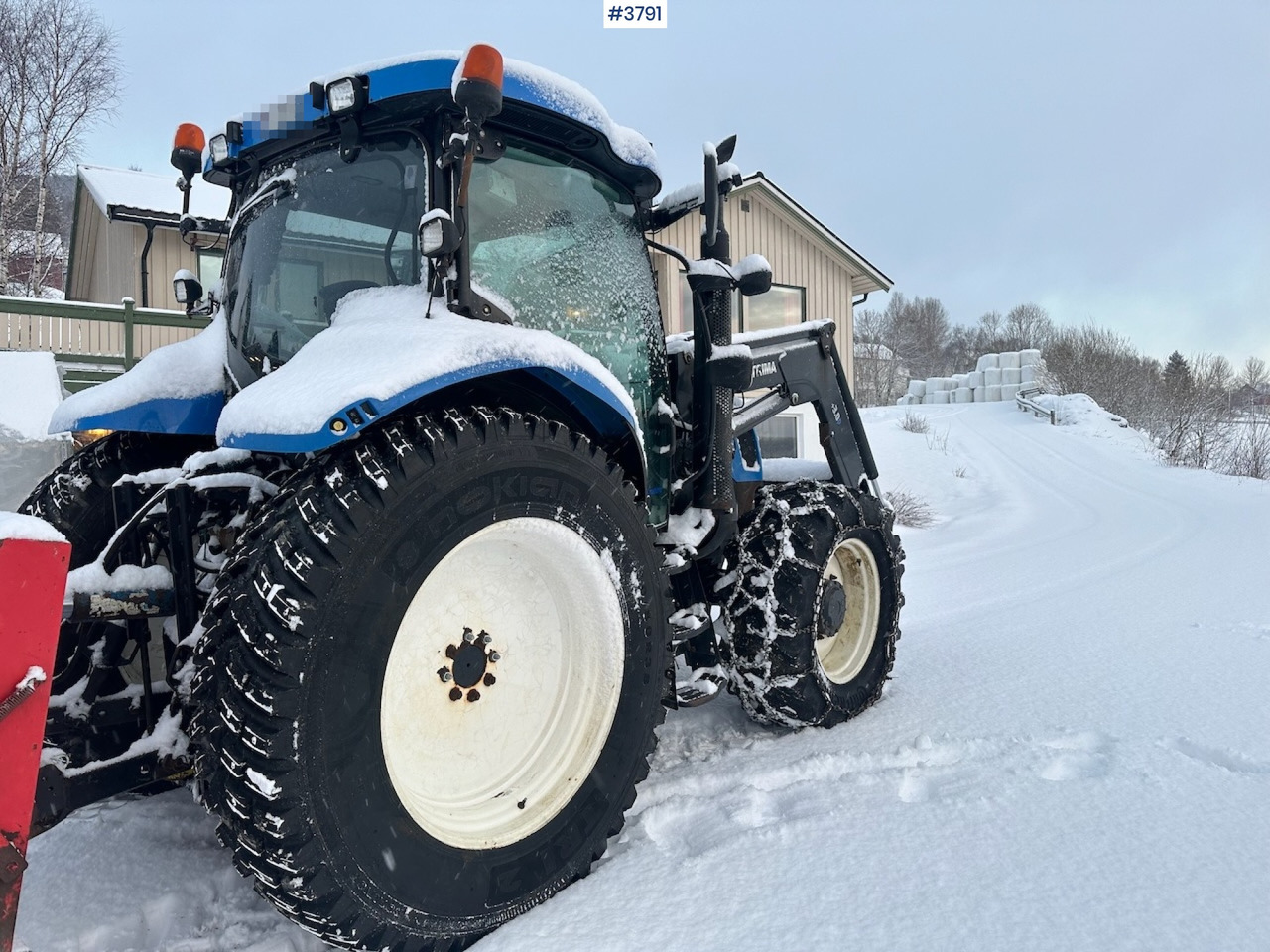 2010 New Holland T6040 4x4 plow rigged tractor w/ Trima +3.0p front loader, brand new chains, snow bucket and Westbjørn snow blower. WATCH VIDEO. - Traktori: kuva 2010 New Holland T6040 4x4 plow rigged tractor w/ Trima +3.0p front loader, brand new chains, snow bucket and Westbjørn snow blower. WATCH VIDEO. - Traktori 2010 New Holland T6040 4x4 plow rigged tractor w/ Trima +3.0p front loader, brand new chains, snow bucket and Westbjørn snow blower. WATCH VIDEO. - Traktori: kuva 2010 New Holland T6040 4x4 plow rigged tractor w/ Trima +3.0p front loader, brand new chains, snow bucket and Westbjørn snow blower. WATCH VIDEO. - Traktori