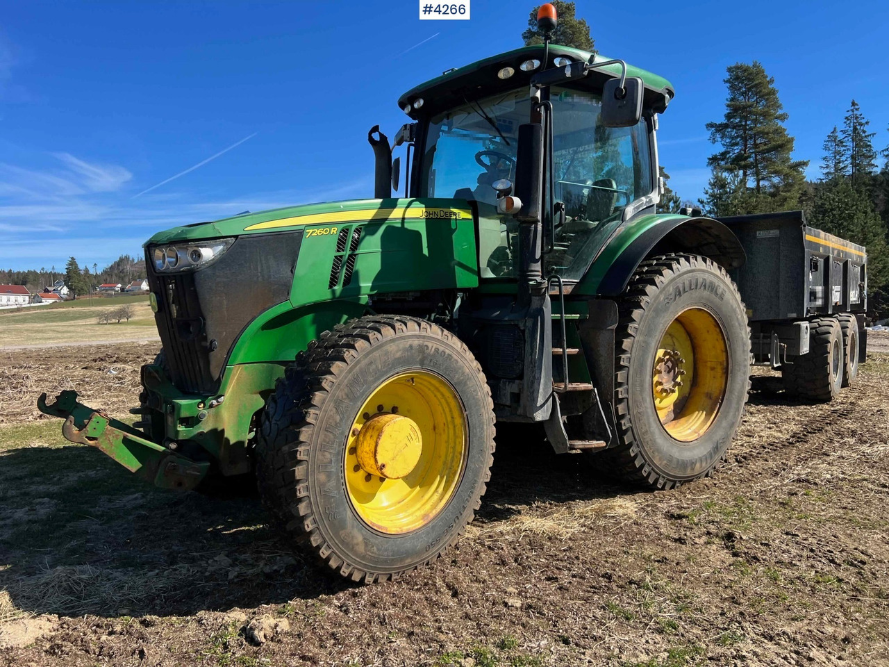 2012 John Deere 7260R Tractor w/ PTO - Traktori: kuva  2012 John Deere 7260R Tractor w/ PTO - Traktori 2012 John Deere 7260R Tractor w/ PTO - Traktori: kuva  2012 John Deere 7260R Tractor w/ PTO - Traktori