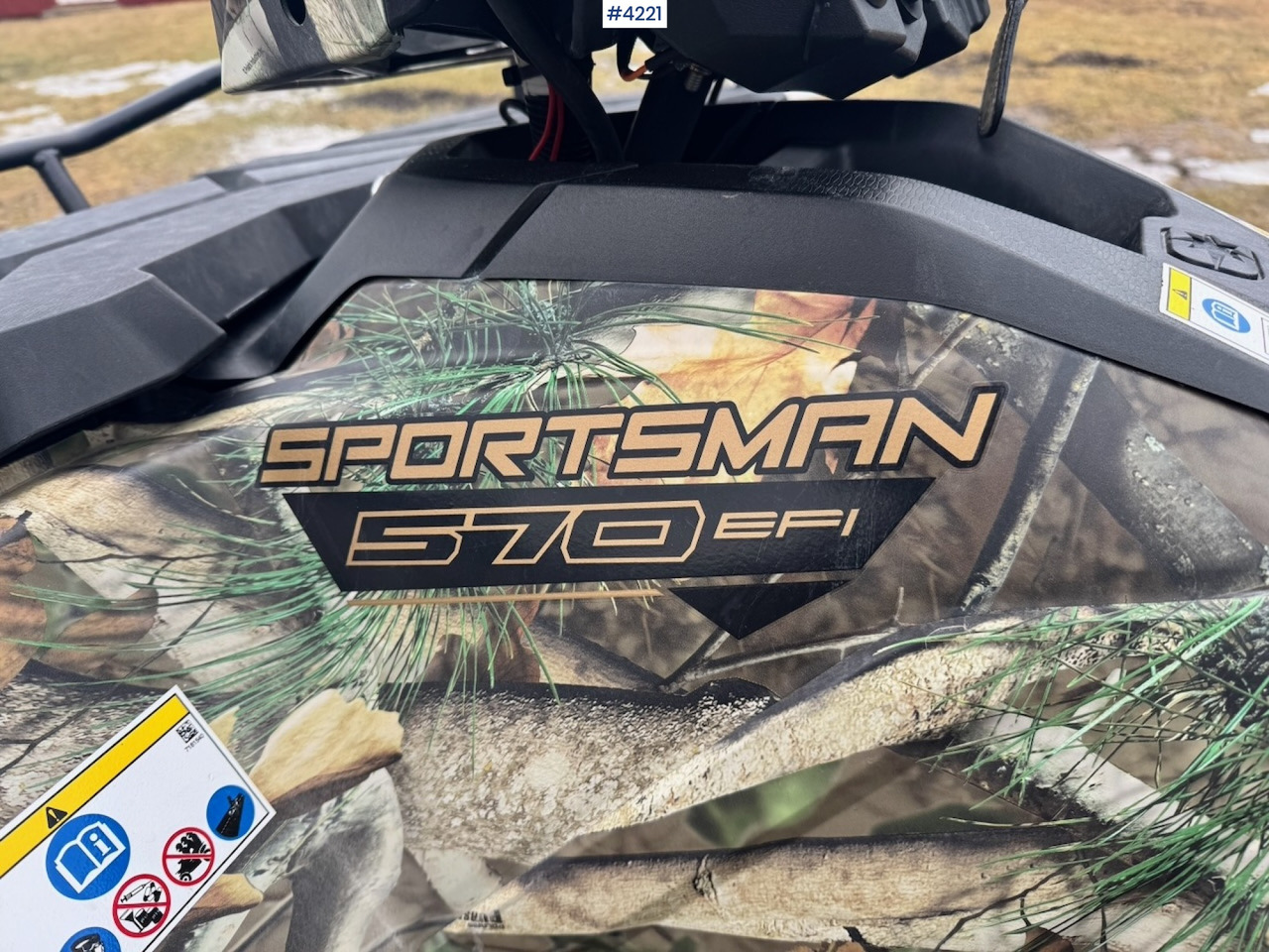 Mönkijä 2022 Polaris Sportsman 570 EPS ATV. 171 hours!: kuva Mönkijä 2022 Polaris Sportsman 570 EPS ATV. 171 hours!