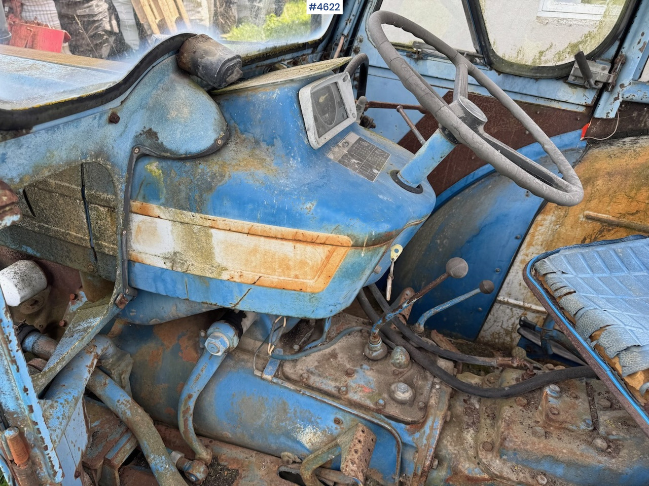 Traktori Ford 5000 Backhoe Loader.: kuva Traktori Ford 5000 Backhoe Loader.
