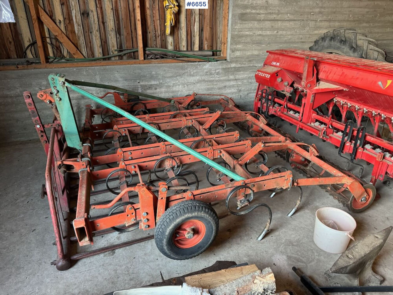 Kverneland harrow with cage roller - Maanmuokkauskone: kuva Kverneland harrow with cage roller - Maanmuokkauskone Kverneland harrow with cage roller - Maanmuokkauskone: kuva Kverneland harrow with cage roller - Maanmuokkauskone