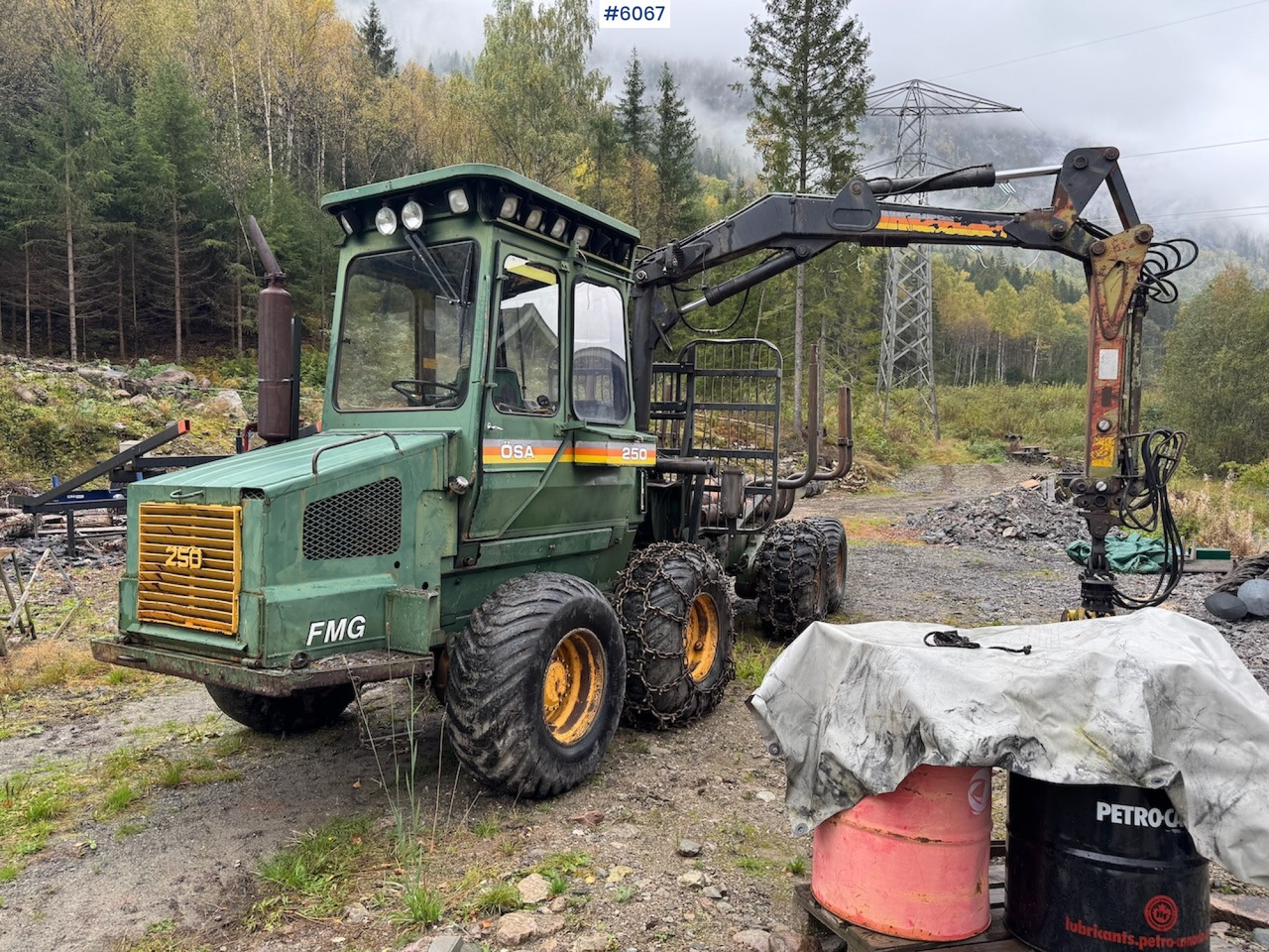 Øsa 250 FMG Load carrier. - Kuormatraktori: kuva  Øsa 250 FMG Load carrier. - Kuormatraktori Øsa 250 FMG Load carrier. - Kuormatraktori: kuva  Øsa 250 FMG Load carrier. - Kuormatraktori