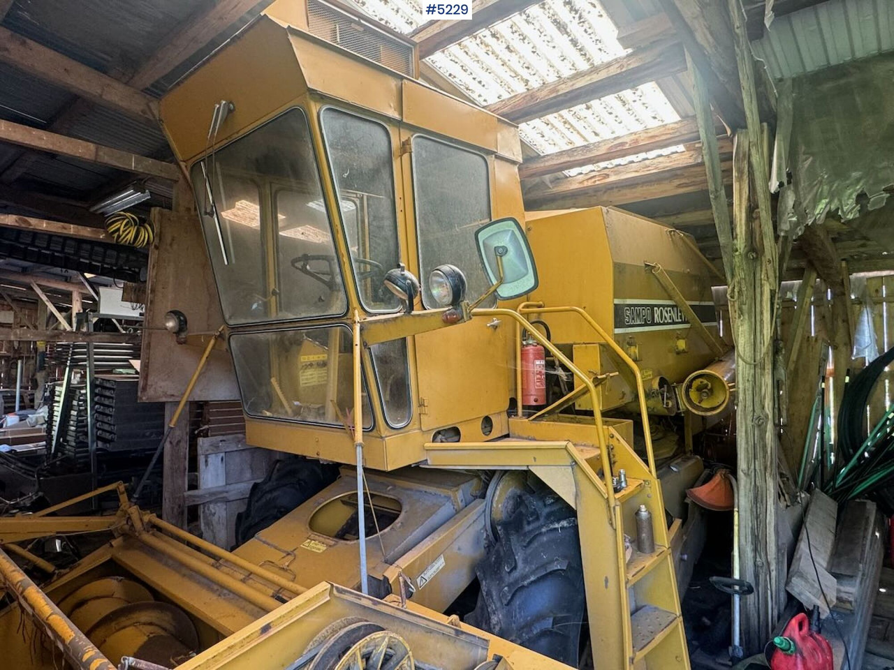 Sampo Rosenlew 500 - Leikkuupuimuri: kuva  Sampo Rosenlew 500 - Leikkuupuimuri Sampo Rosenlew 500 - Leikkuupuimuri: kuva  Sampo Rosenlew 500 - Leikkuupuimuri