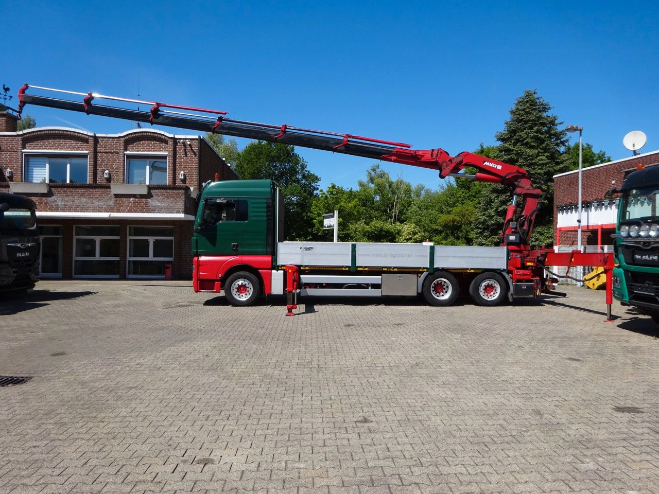 MAN 26.480 TGX + MKG HLK531 Kran +Lift-Lenkachse - Nosturiauto: kuva MAN 26.480 TGX + MKG HLK531 Kran +Lift-Lenkachse - Nosturiauto MAN 26.480 TGX + MKG HLK531 Kran +Lift-Lenkachse - Nosturiauto: kuva MAN 26.480 TGX + MKG HLK531 Kran +Lift-Lenkachse - Nosturiauto