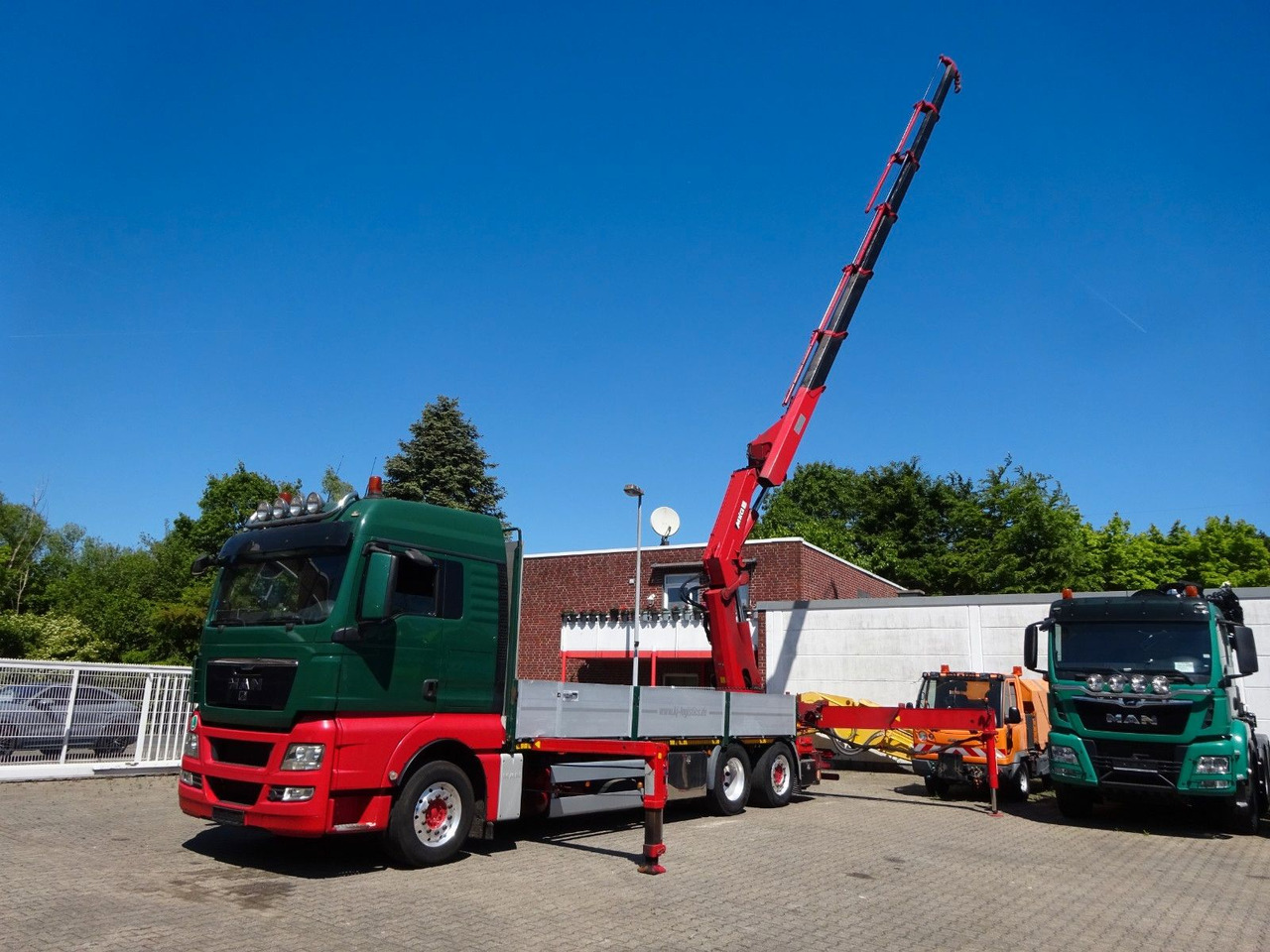 MAN 26.480 TGX + MKG HLK531 Kran +Lift-Lenkachse - Lava-kuorma-auto, Nosturiauto: kuva MAN 26.480 TGX + MKG HLK531 Kran +Lift-Lenkachse - Lava-kuorma-auto, Nosturiauto MAN 26.480 TGX + MKG HLK531 Kran +Lift-Lenkachse - Lava-kuorma-auto, Nosturiauto: kuva MAN 26.480 TGX + MKG HLK531 Kran +Lift-Lenkachse - Lava-kuorma-auto, Nosturiauto