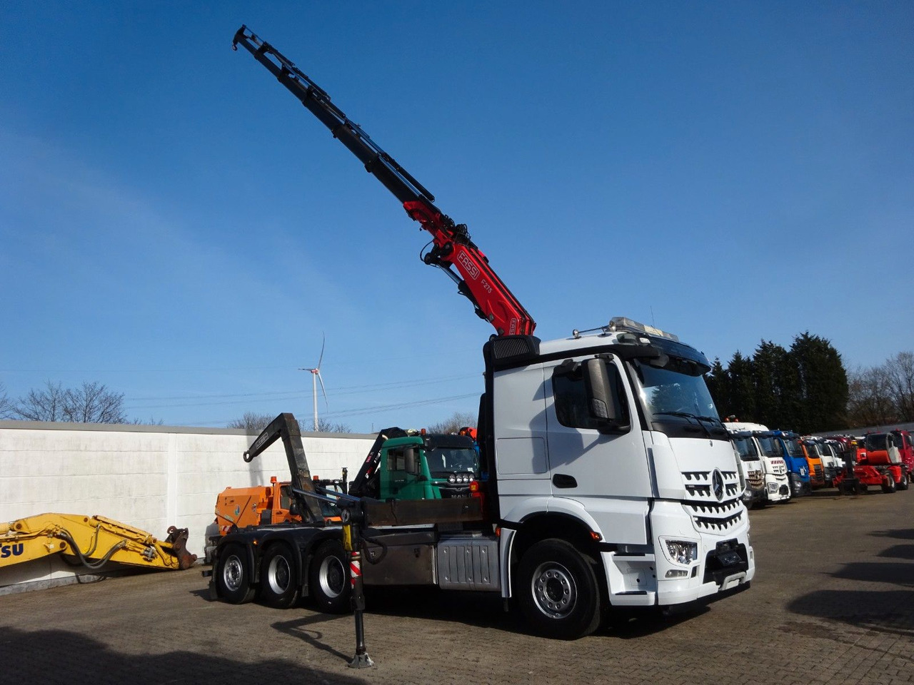 Mercedes-Benz 3248 Fassi Abroller + Fassi F275A 8x4 TRIDEM - Nosturiauto: kuva Mercedes-Benz 3248 Fassi Abroller + Fassi F275A 8x4 TRIDEM - Nosturiauto Mercedes-Benz 3248 Fassi Abroller + Fassi F275A 8x4 TRIDEM - Nosturiauto: kuva Mercedes-Benz 3248 Fassi Abroller + Fassi F275A 8x4 TRIDEM - Nosturiauto