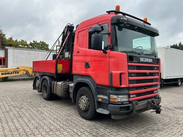 Scania 124 L 470 Pritsche + MKG HLK 201 HP 6x2 - Lava-kuorma-auto, Nosturiauto: kuva Scania 124 L 470 Pritsche + MKG HLK 201 HP 6x2 - Lava-kuorma-auto, Nosturiauto Scania 124 L 470 Pritsche + MKG HLK 201 HP 6x2 - Lava-kuorma-auto, Nosturiauto: kuva Scania 124 L 470 Pritsche + MKG HLK 201 HP 6x2 - Lava-kuorma-auto, Nosturiauto