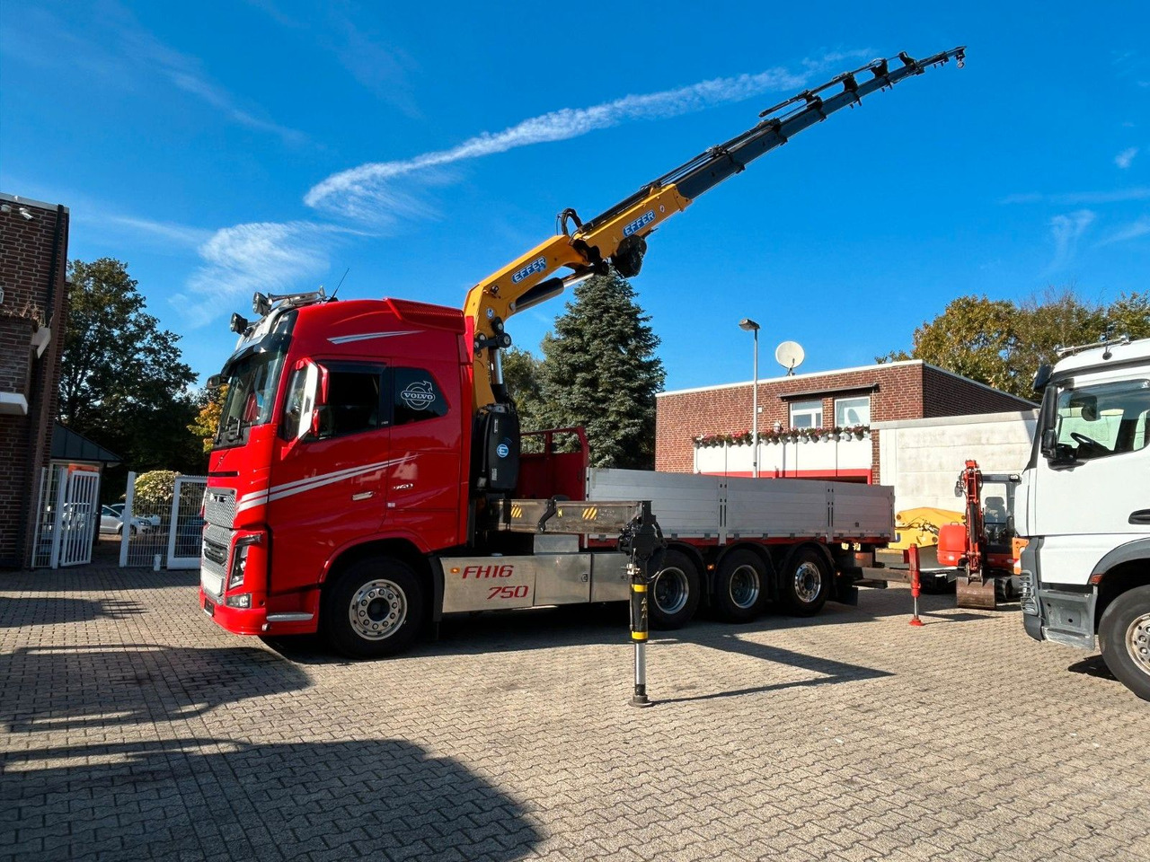 Volvo Autokran FH16 750 Pritsche EFFER 395/8S Lenk - Nosturiauto: kuva  Volvo Autokran FH16 750 Pritsche EFFER 395/8S Lenk - Nosturiauto Volvo Autokran FH16 750 Pritsche EFFER 395/8S Lenk - Nosturiauto: kuva  Volvo Autokran FH16 750 Pritsche EFFER 395/8S Lenk - Nosturiauto