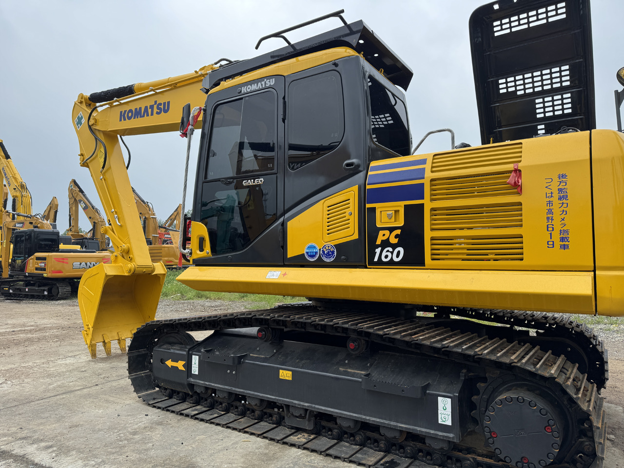 KOMATSU PC160 - Telakaivukone: kuva KOMATSU PC160 - Telakaivukone KOMATSU PC160 - Telakaivukone: kuva KOMATSU PC160 - Telakaivukone