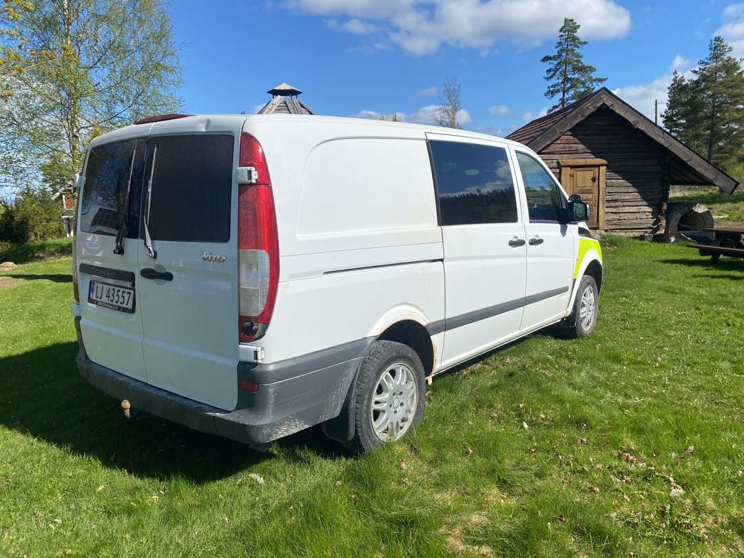 Henkilöauto 2011 Mercedes-Benz Vito   EU-GODKJENT: kuva Henkilöauto 2011 Mercedes-Benz Vito   EU-GODKJENT