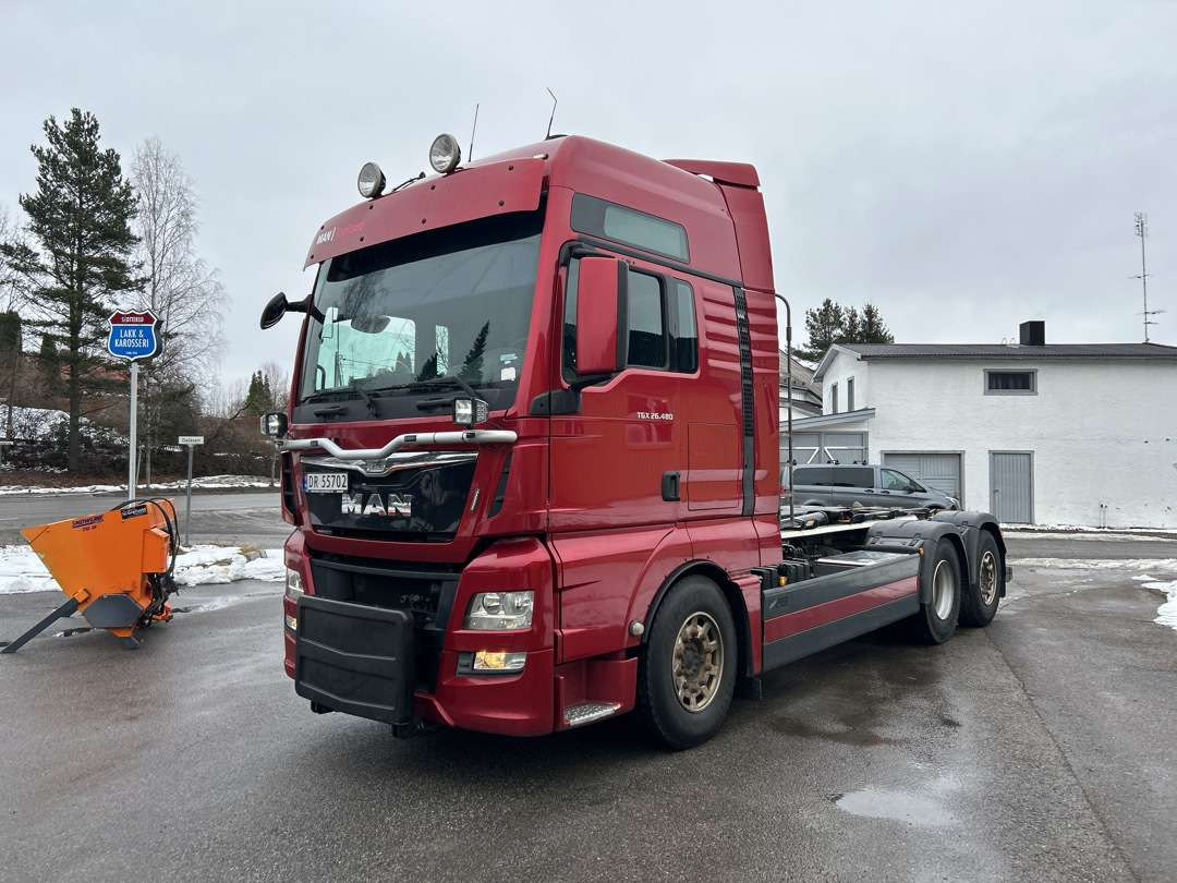 2014 MAN TGX 26.480 Krokbil EU-godkjent Euroklasse 6T - Koukkulava kuorma-auto: kuva 2014 MAN TGX 26.480 Krokbil EU-godkjent Euroklasse 6T - Koukkulava kuorma-auto 2014 MAN TGX 26.480 Krokbil EU-godkjent Euroklasse 6T - Koukkulava kuorma-auto: kuva 2014 MAN TGX 26.480 Krokbil EU-godkjent Euroklasse 6T - Koukkulava kuorma-auto