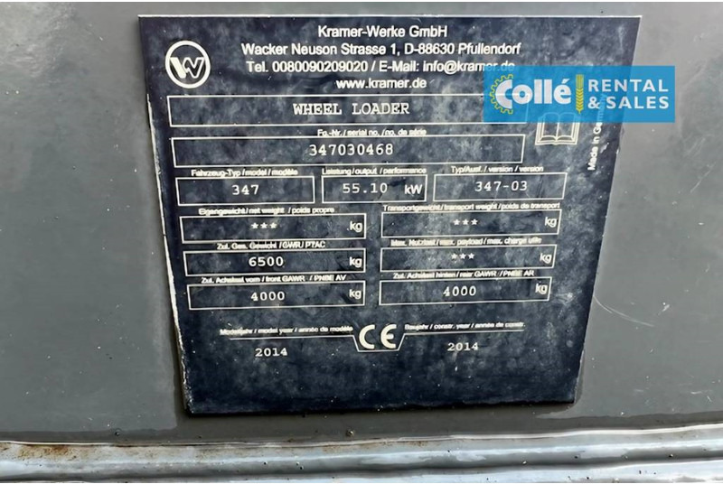 Pyöräkuormaaja Kramer 950 | 2014: kuva Pyöräkuormaaja Kramer 950 | 2014