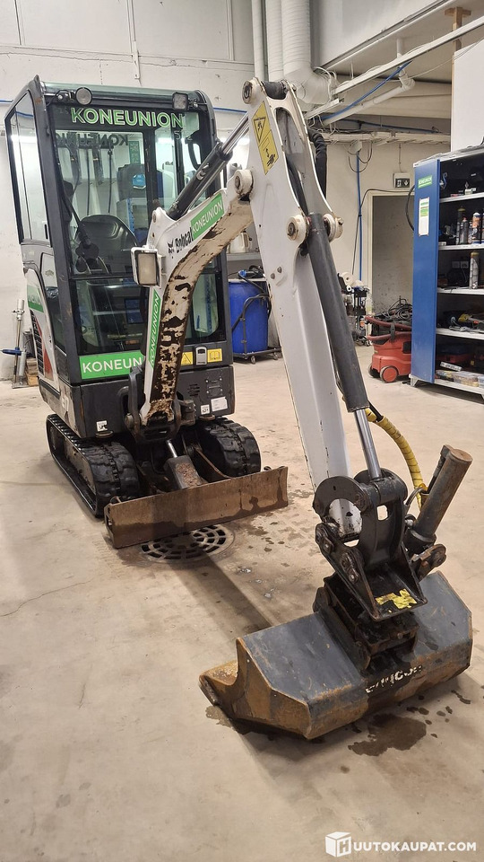 Bobcat E17 excavator, 2017 model, 1,997 h, Espoo - Minikuormaaja: kuva Bobcat E17 excavator, 2017 model, 1,997 h, Espoo - Minikuormaaja Bobcat E17 excavator, 2017 model, 1,997 h, Espoo - Minikuormaaja: kuva Bobcat E17 excavator, 2017 model, 1,997 h, Espoo - Minikuormaaja