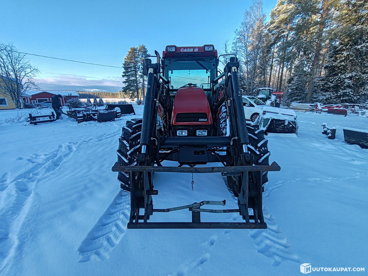 Case IH CS75 traktori etukuormaajalla, 3912H, 2003, Alajärvi - Traktori: kuva Case IH CS75 traktori etukuormaajalla, 3912H, 2003, Alajärvi - Traktori Case IH CS75 traktori etukuormaajalla, 3912H, 2003, Alajärvi - Traktori: kuva Case IH CS75 traktori etukuormaajalla, 3912H, 2003, Alajärvi - Traktori