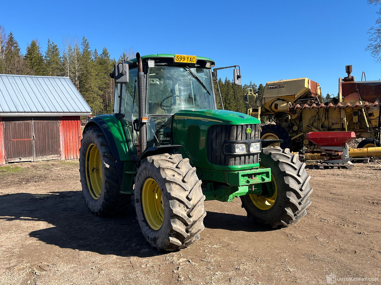 John Deere 6320, traktori, vain 4050h ajettu, 2003, Kouvola - Traktori: kuva John Deere 6320, traktori, vain 4050h ajettu, 2003, Kouvola - Traktori John Deere 6320, traktori, vain 4050h ajettu, 2003, Kouvola - Traktori: kuva John Deere 6320, traktori, vain 4050h ajettu, 2003, Kouvola - Traktori