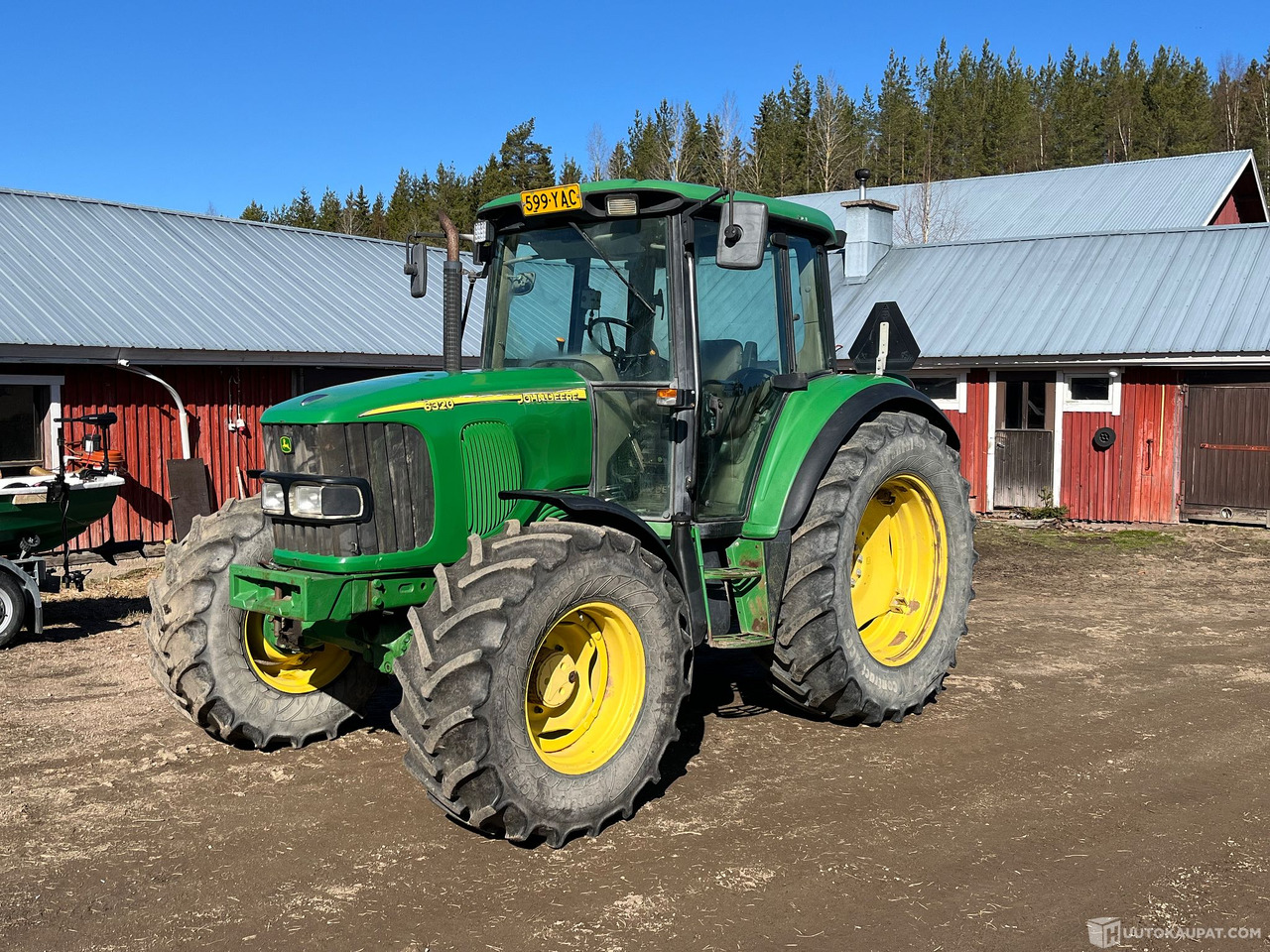 John Deere 6320, traktori, vain 4050h ajettu, 2003, Kouvola - Traktori: kuva John Deere 6320, traktori, vain 4050h ajettu, 2003, Kouvola - Traktori John Deere 6320, traktori, vain 4050h ajettu, 2003, Kouvola - Traktori: kuva John Deere 6320, traktori, vain 4050h ajettu, 2003, Kouvola - Traktori
