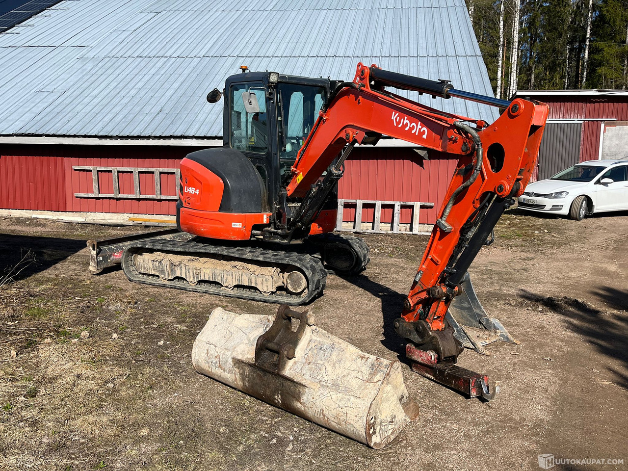 Kubota 48-4, kaivinkone kahdella kauhalla, 2015, Kouvola - Rakennuskoneet: kuva Kubota 48-4, kaivinkone kahdella kauhalla, 2015, Kouvola - Rakennuskoneet Kubota 48-4, kaivinkone kahdella kauhalla, 2015, Kouvola - Rakennuskoneet: kuva Kubota 48-4, kaivinkone kahdella kauhalla, 2015, Kouvola - Rakennuskoneet