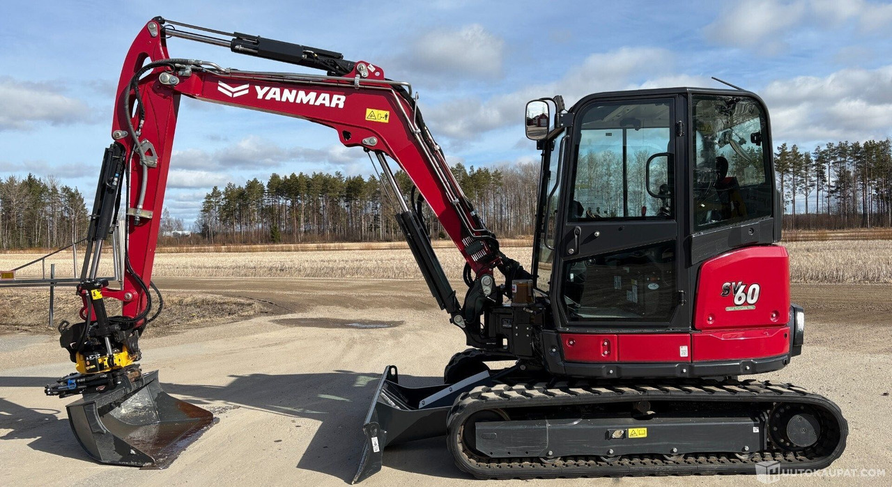 Yanmar SV60-B 140h, 2023, Diesel, 140 h Kaivinkone, Honkajoki - Rakennuskoneet: kuva Yanmar SV60-B 140h, 2023, Diesel, 140 h Kaivinkone, Honkajoki - Rakennuskoneet Yanmar SV60-B 140h, 2023, Diesel, 140 h Kaivinkone, Honkajoki - Rakennuskoneet: kuva Yanmar SV60-B 140h, 2023, Diesel, 140 h Kaivinkone, Honkajoki - Rakennuskoneet