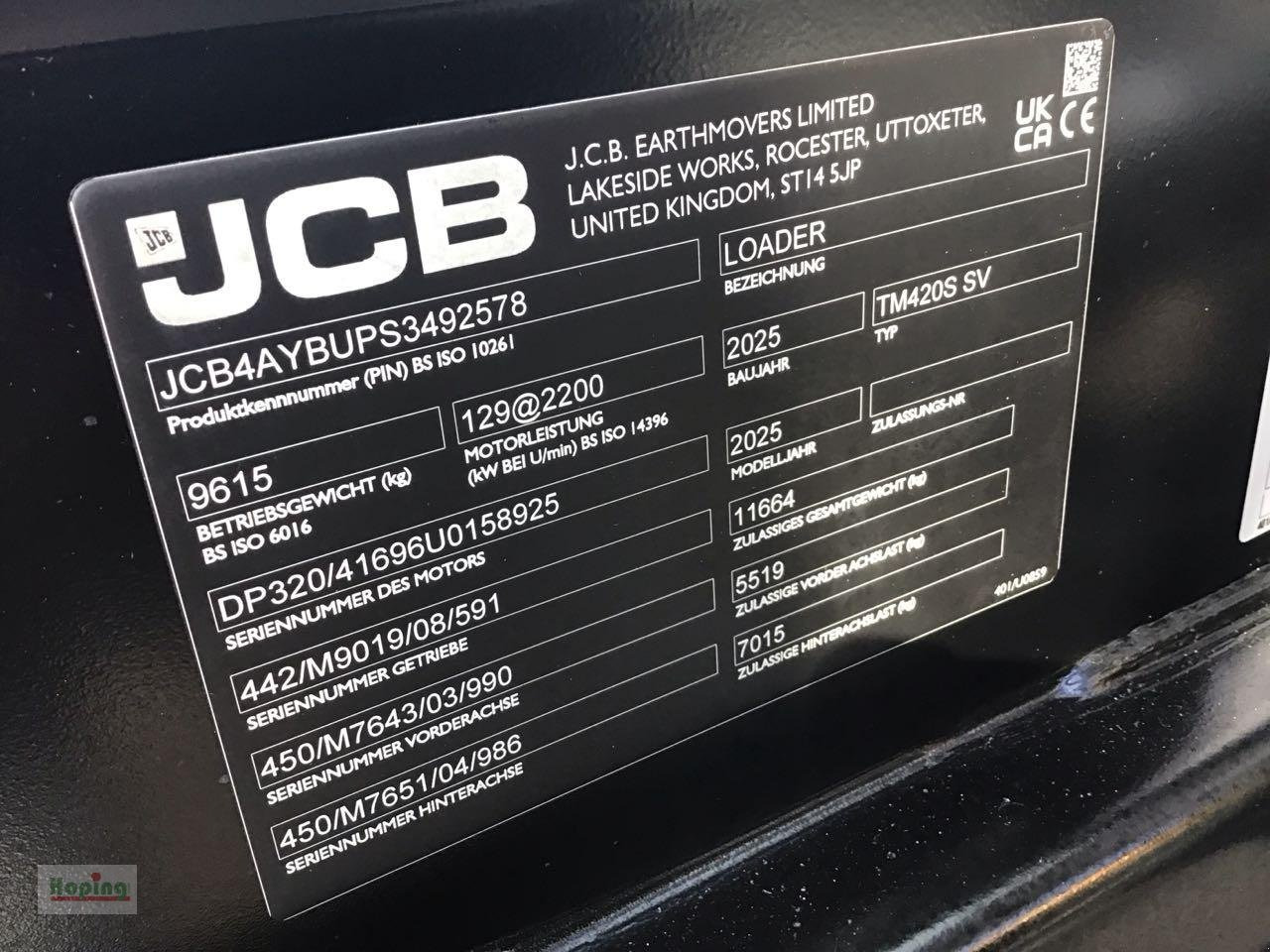 JCB TM420S AGRI - Stufe V - Teleskooppikuormaaja: kuva JCB TM420S AGRI - Stufe V - Teleskooppikuormaaja JCB TM420S AGRI - Stufe V - Teleskooppikuormaaja: kuva JCB TM420S AGRI - Stufe V - Teleskooppikuormaaja