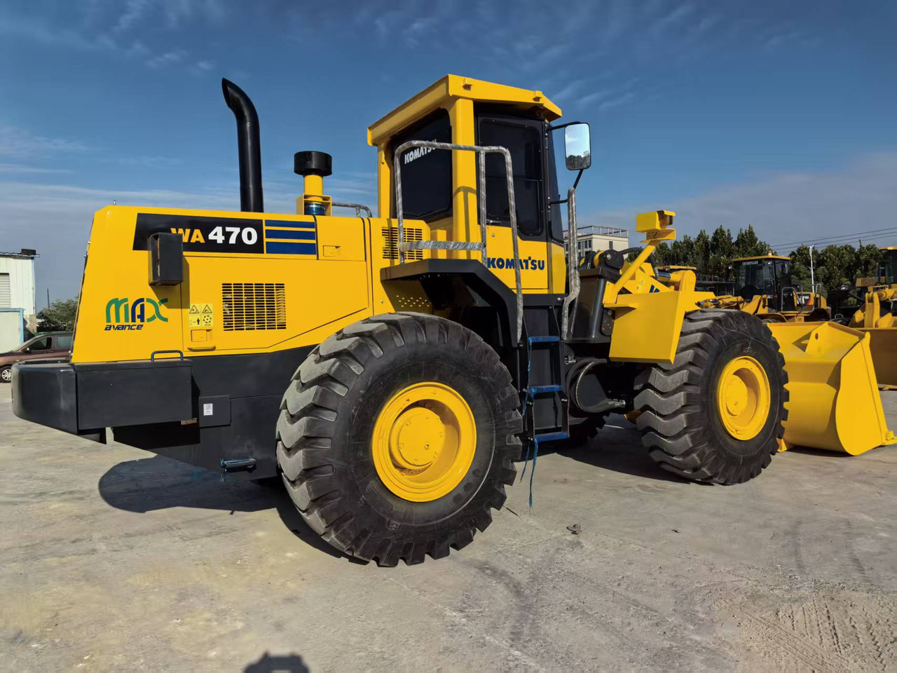 KOMATSU WA470 - Pyöräkuormaaja: kuva KOMATSU WA470 - Pyöräkuormaaja KOMATSU WA470 - Pyöräkuormaaja: kuva KOMATSU WA470 - Pyöräkuormaaja