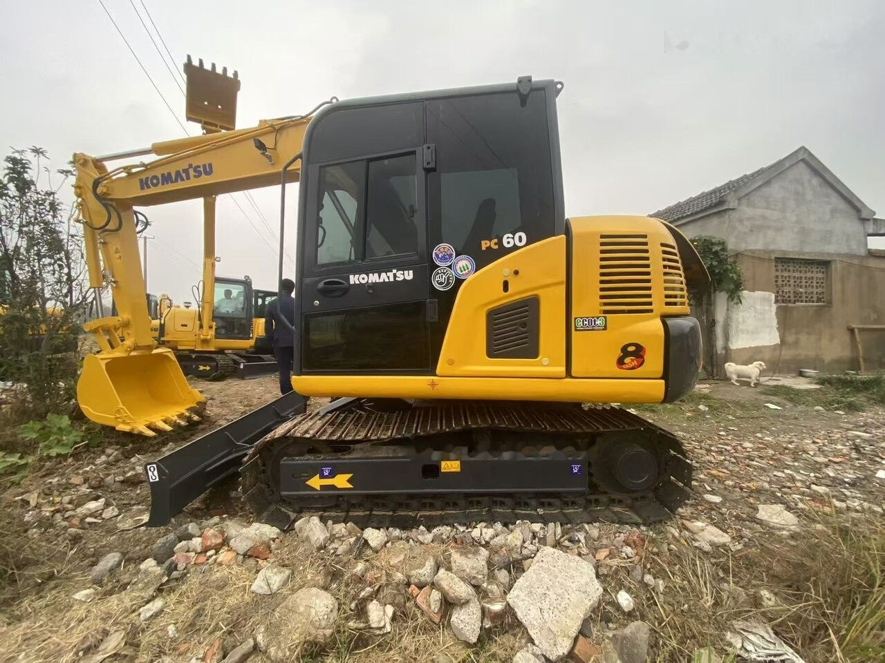 Komatsu PC60-8 - Minikuormaaja: kuva Komatsu PC60-8 - Minikuormaaja Komatsu PC60-8 - Minikuormaaja: kuva Komatsu PC60-8 - Minikuormaaja