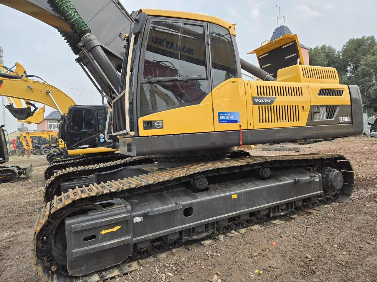 Volvo EC480D - Telakaivukone: kuva Volvo EC480D - Telakaivukone Volvo EC480D - Telakaivukone: kuva Volvo EC480D - Telakaivukone