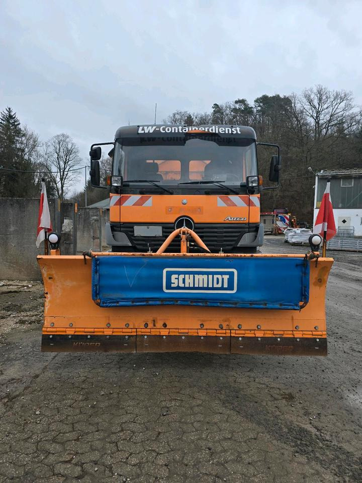 Mercedes-Benz Atego 1828 AK Absetzkipper Meiller Schmidt Schneepflug Küpper-Weisser Salzstreuer Allrad - Lumikone: kuva Mercedes-Benz Atego 1828 AK Absetzkipper Meiller Schmidt Schneepflug Küpper-Weisser Salzstreuer Allrad - Lumikone Mercedes-Benz Atego 1828 AK Absetzkipper Meiller Schmidt Schneepflug Küpper-Weisser Salzstreuer Allrad - Lumikone: kuva Mercedes-Benz Atego 1828 AK Absetzkipper Meiller Schmidt Schneepflug Küpper-Weisser Salzstreuer Allrad - Lumikone