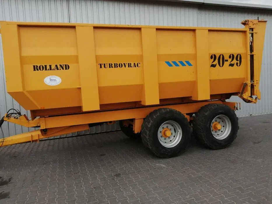 Przyczepa skorupowa 16 ton ROLLAND 20-29 TURBOVRAC - Maatalous perävaunu: kuva Przyczepa skorupowa 16 ton ROLLAND 20-29 TURBOVRAC - Maatalous perävaunu Przyczepa skorupowa 16 ton ROLLAND 20-29 TURBOVRAC - Maatalous perävaunu: kuva Przyczepa skorupowa 16 ton ROLLAND 20-29 TURBOVRAC - Maatalous perävaunu
