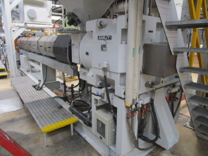 AMUT FLAT FILM EXTRUDER EA-160 FÜR PS/PP - Pakkauskone: kuva AMUT FLAT FILM EXTRUDER EA-160 FÜR PS/PP - Pakkauskone AMUT FLAT FILM EXTRUDER EA-160 FÜR PS/PP - Pakkauskone: kuva AMUT FLAT FILM EXTRUDER EA-160 FÜR PS/PP - Pakkauskone