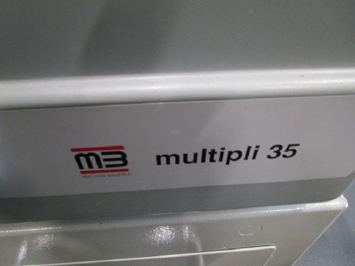 MB MULTIPLI 35 MIT GESTELL - Taittokone: kuva MB MULTIPLI 35 MIT GESTELL - Taittokone MB MULTIPLI 35 MIT GESTELL - Taittokone: kuva MB MULTIPLI 35 MIT GESTELL - Taittokone