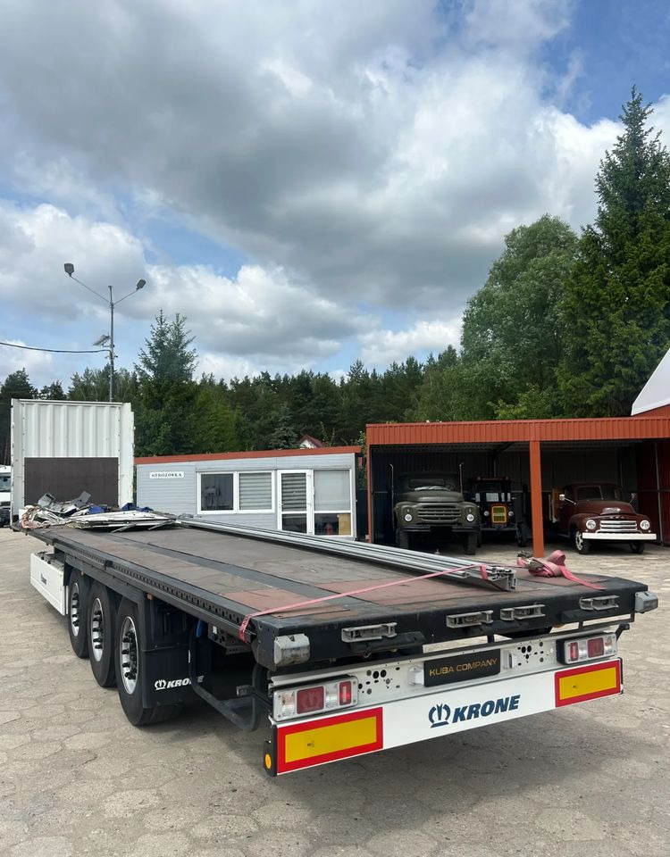 Krone SD FIRANKA / PLATFORMA / USZKODZONA ZABUDOWA / 2019 ROK !! - Lavapuoliperävaunu: kuva Krone SD FIRANKA / PLATFORMA / USZKODZONA ZABUDOWA / 2019 ROK !! - Lavapuoliperävaunu Krone SD FIRANKA / PLATFORMA / USZKODZONA ZABUDOWA / 2019 ROK !! - Lavapuoliperävaunu: kuva Krone SD FIRANKA / PLATFORMA / USZKODZONA ZABUDOWA / 2019 ROK !! - Lavapuoliperävaunu
