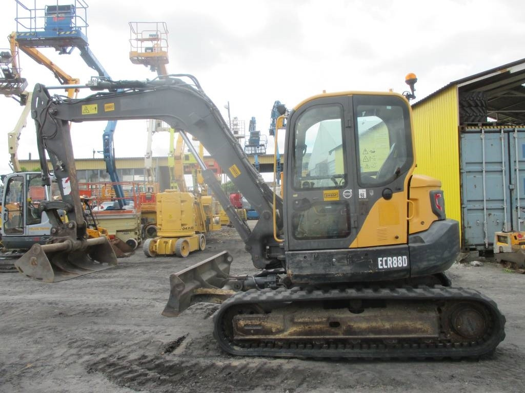 Volvo ECR 88 D - Minikuormaaja: kuva Volvo ECR 88 D - Minikuormaaja Volvo ECR 88 D - Minikuormaaja: kuva Volvo ECR 88 D - Minikuormaaja