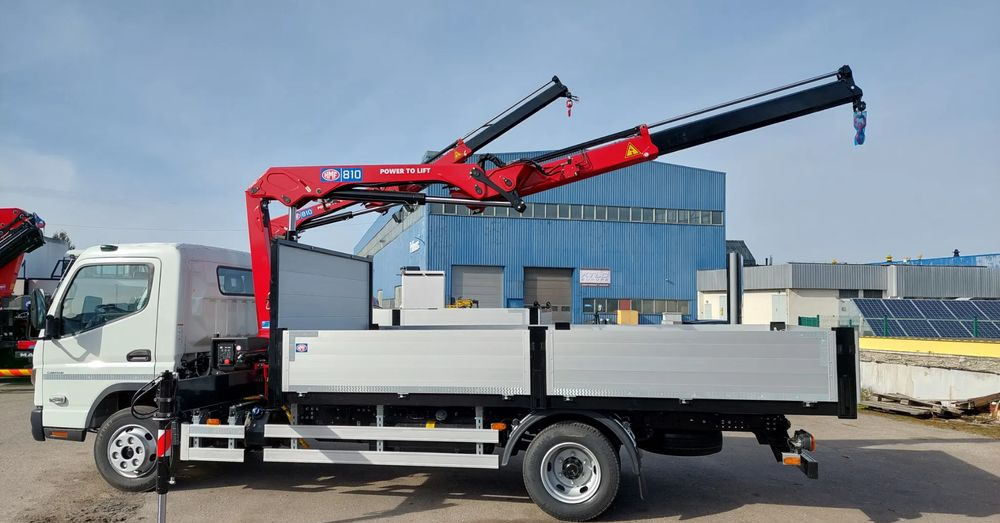Mitsubishi FUSO 7C18 CANTER; Żuraw HDS; HMF 810-K1 - Lava-kuorma-auto, Nosturiauto: kuva Mitsubishi FUSO 7C18 CANTER; Żuraw HDS; HMF 810-K1 - Lava-kuorma-auto, Nosturiauto Mitsubishi FUSO 7C18 CANTER; Żuraw HDS; HMF 810-K1 - Lava-kuorma-auto, Nosturiauto: kuva Mitsubishi FUSO 7C18 CANTER; Żuraw HDS; HMF 810-K1 - Lava-kuorma-auto, Nosturiauto