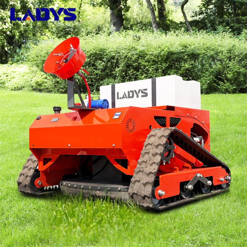 LADYS LD1000 Multi-function remote control lawn mower Track crawler gasoline gas All-terrain Agricultural Sprayers Pesticide spraying lawn mower for sale - Ruohonleikkuri: kuva LADYS LD1000 Multi-function remote control lawn mower Track crawler gasoline gas All-terrain Agricultural Sprayers Pesticide spraying lawn mower for sale - Ruohonleikkuri LADYS LD1000 Multi-function remote control lawn mower Track crawler gasoline gas All-terrain Agricultural Sprayers Pesticide spraying lawn mower for sale - Ruohonleikkuri: kuva LADYS LD1000 Multi-function remote control lawn mower Track crawler gasoline gas All-terrain Agricultural Sprayers Pesticide spraying lawn mower for sale - Ruohonleikkuri
