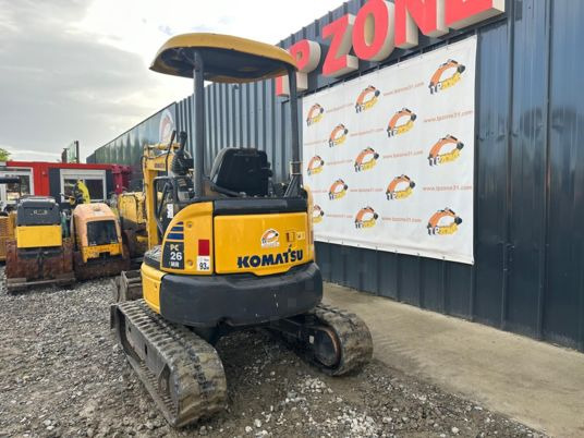 Komatsu PC26MR-3 à 19900€ HT - Minikuormaaja: kuva Komatsu PC26MR-3 à 19900€ HT - Minikuormaaja Komatsu PC26MR-3 à 19900€ HT - Minikuormaaja: kuva Komatsu PC26MR-3 à 19900€ HT - Minikuormaaja