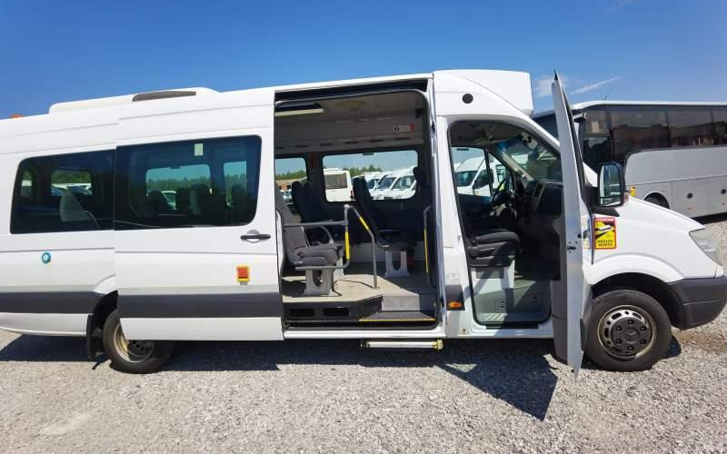 Esikaupunkien linja Mercedes-Benz Sprinter 516 *2x klimatyzacja*webasto* Euro 5: kuva Esikaupunkien linja Mercedes-Benz Sprinter 516 *2x klimatyzacja*webasto* Euro 5