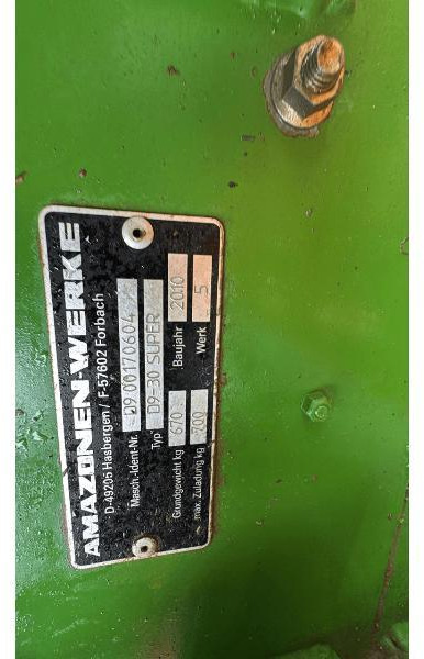 AMAZONE D9-30 - Kylvökone: kuva AMAZONE D9-30 - Kylvökone AMAZONE D9-30 - Kylvökone: kuva AMAZONE D9-30 - Kylvökone