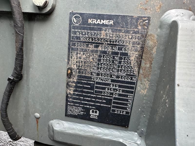 Kurottaja KRAMER KT357: kuva Kurottaja KRAMER KT357 Kurottaja KRAMER KT357: kuva Kurottaja KRAMER KT357