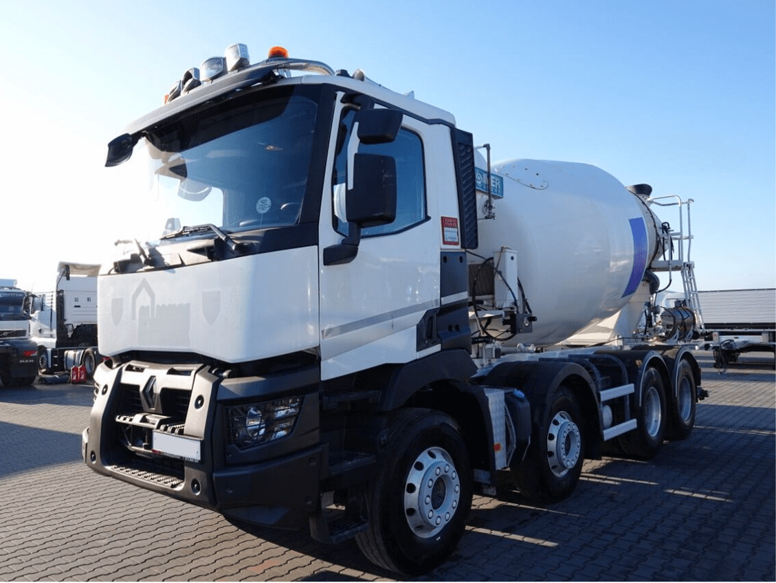 Renault C 430 8×4 Beton Mixer 9m3, TOP !!! - Betoniauto: kuva Renault C 430 8×4 Beton Mixer 9m3, TOP !!! - Betoniauto Renault C 430 8×4 Beton Mixer 9m3, TOP !!! - Betoniauto: kuva Renault C 430 8×4 Beton Mixer 9m3, TOP !!! - Betoniauto