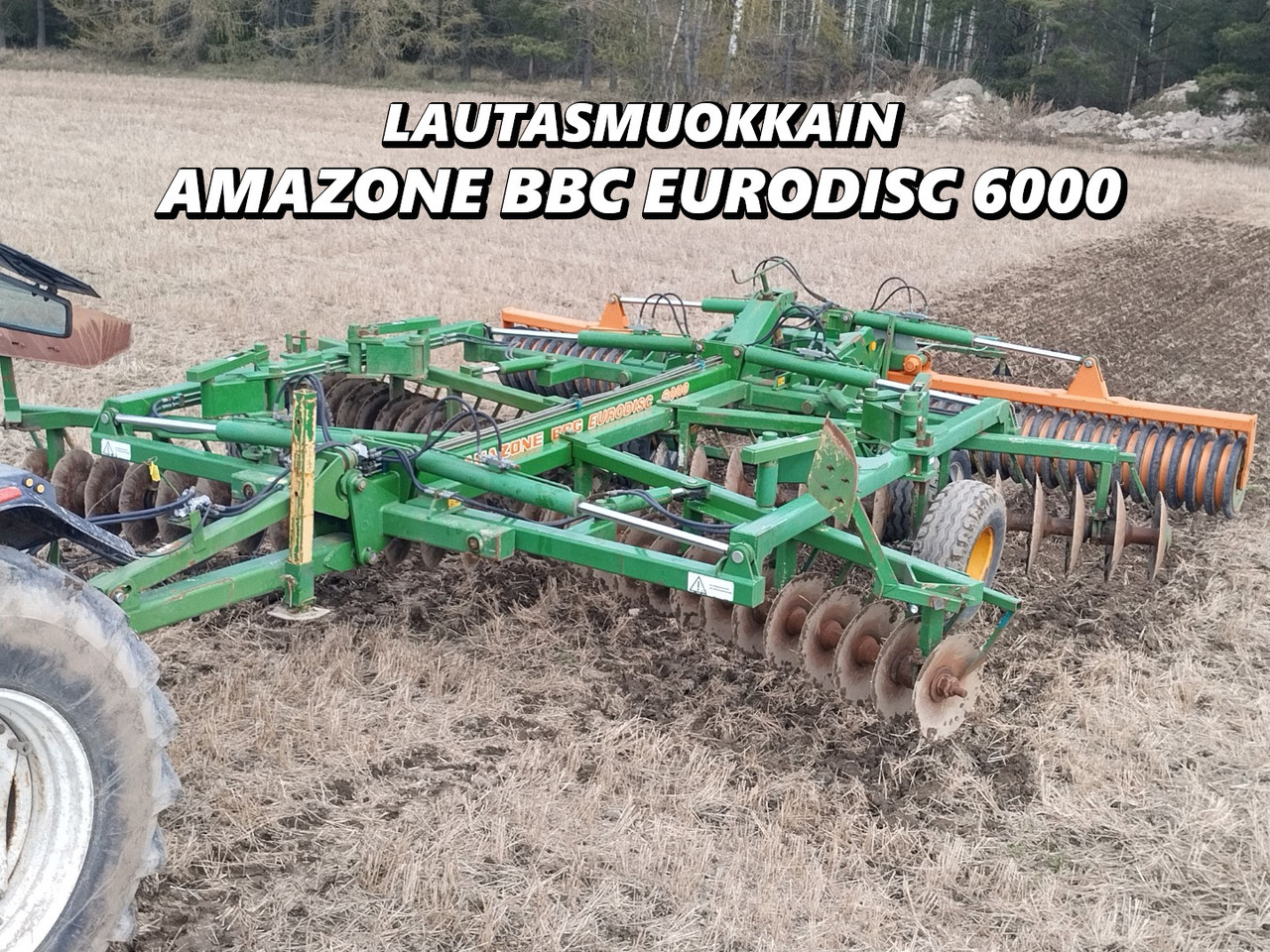 Lautasmuokkain Amazone BBG Eurodisc 6000 Hinattava ja taittuva, katso video! - Lautasäes: kuva Lautasmuokkain Amazone BBG Eurodisc 6000 Hinattava ja taittuva, katso video! - Lautasäes Lautasmuokkain Amazone BBG Eurodisc 6000 Hinattava ja taittuva, katso video! - Lautasäes: kuva Lautasmuokkain Amazone BBG Eurodisc 6000 Hinattava ja taittuva, katso video! - Lautasäes