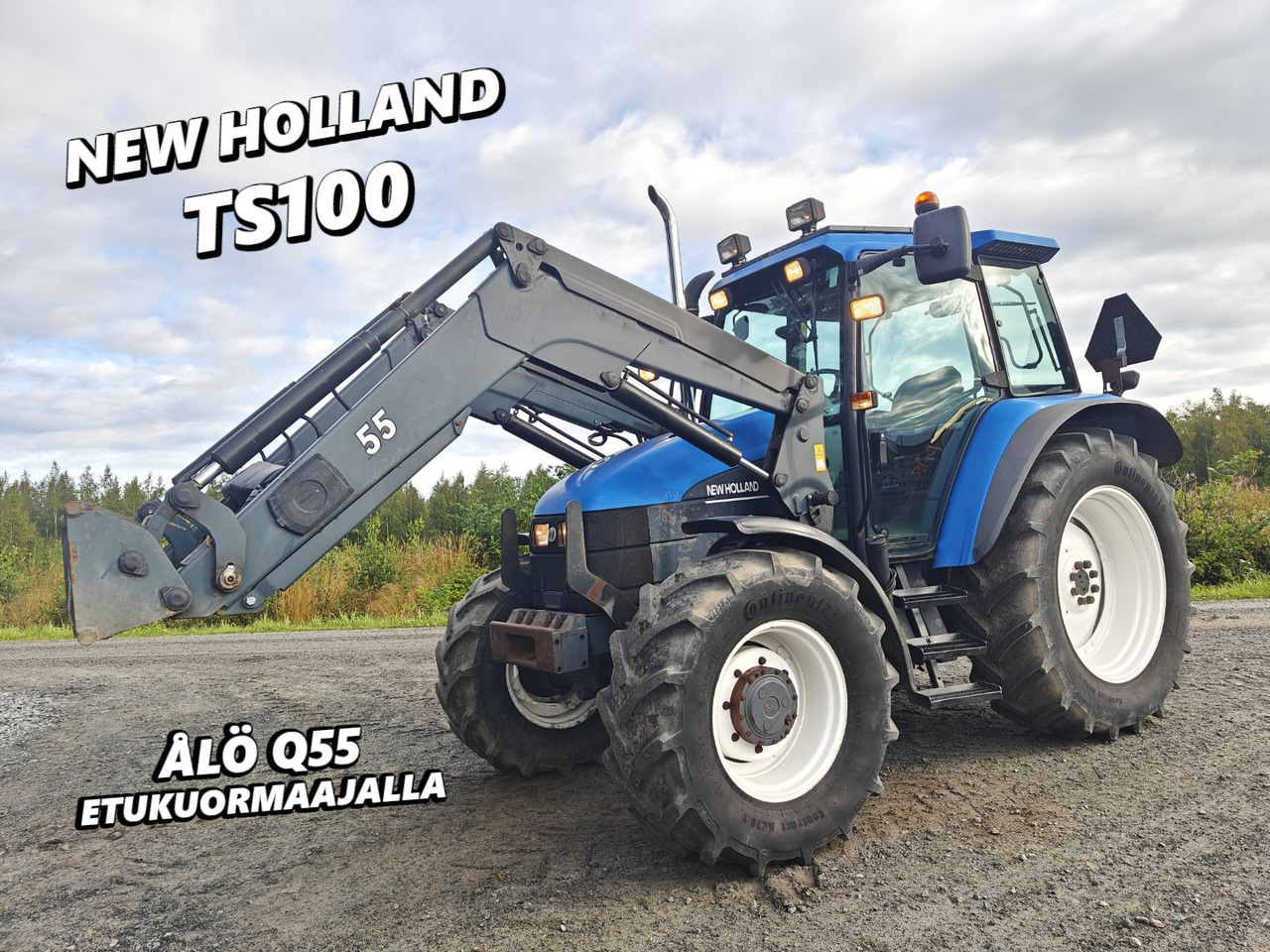 New Holland TS100, ES vaihteisto, ilmastointi, etukuormaaja Ålö Q55, katso video! - Traktori: kuva New Holland TS100, ES vaihteisto, ilmastointi, etukuormaaja Ålö Q55, katso video! - Traktori New Holland TS100, ES vaihteisto, ilmastointi, etukuormaaja Ålö Q55, katso video! - Traktori: kuva New Holland TS100, ES vaihteisto, ilmastointi, etukuormaaja Ålö Q55, katso video! - Traktori
