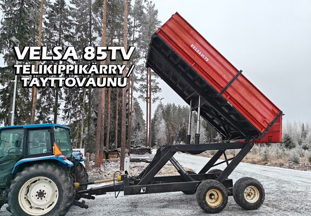 Velsa 85TV telikippikärry - täyttövaunu - VIDEO - Maatalous kippiperävaunu: kuva Velsa 85TV telikippikärry - täyttövaunu - VIDEO - Maatalous kippiperävaunu Velsa 85TV telikippikärry - täyttövaunu - VIDEO - Maatalous kippiperävaunu: kuva Velsa 85TV telikippikärry - täyttövaunu - VIDEO - Maatalous kippiperävaunu